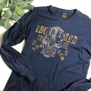 Lucky brand long sleeve Sz M